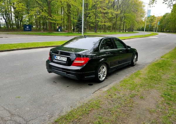 Mercedes-Benz Klasa C cena 51000 przebieg: 183000, rok produkcji 2013 z Warszawa małe 67